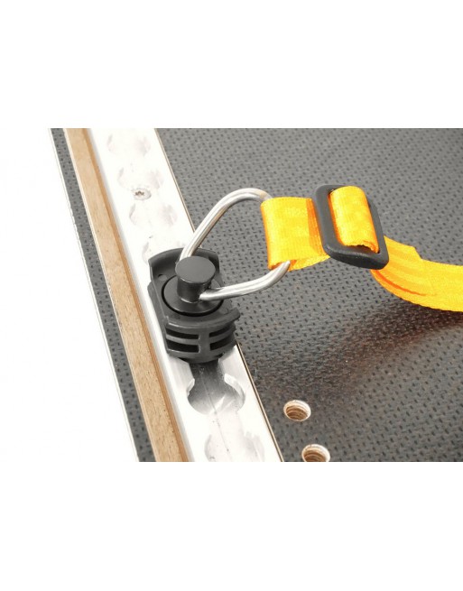 Chike Spanngurt mit Track-Fittings – für Transportplattform