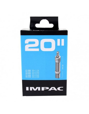 Impac Binnenband 20×1.75 – Betrouwbare Binnenband | Geschikt voor Bakfietsen & Fietskarren