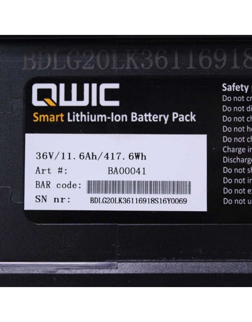 Batterie Babboe QWIC 500 Wh