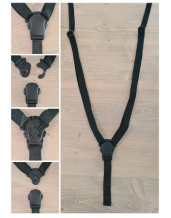 Système de ceinture universel pour vélo cargo – Réglable avec double sécurité