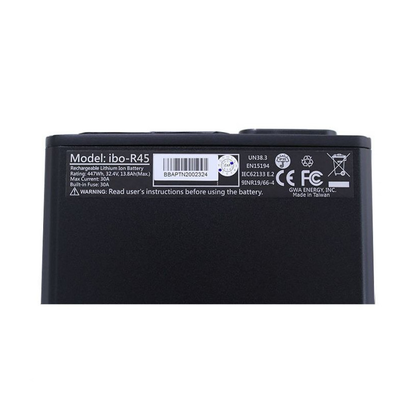 Babboe Akku R45 36V - 450 Wh