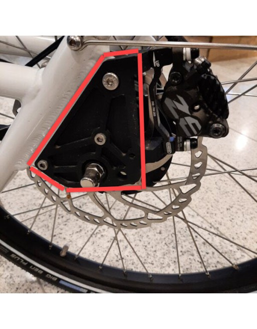 Urban Arrow Patte de cadre – version frein à disque (gauche ou droite)