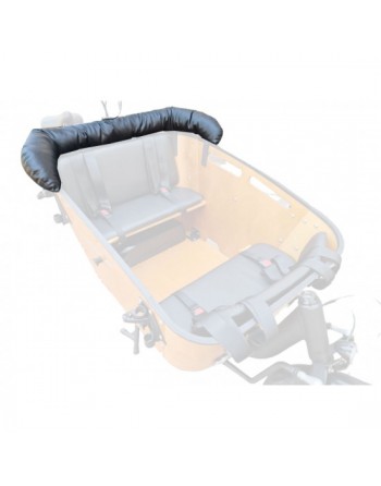 Cargo bike pillow for all two-wheel cargo bikes