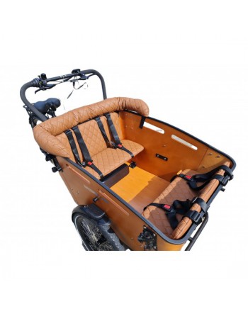 Cargo bike pillow for all three wheel cargo bikes