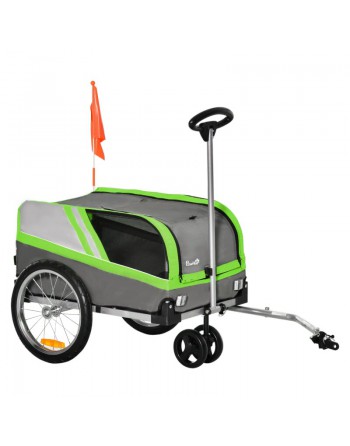 KidsCab Pawhut bagagekar hondenfietskar
