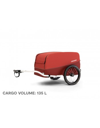 Croozer Cargo Pakko – 45 kg Bike Cargo Trailer – 135L Capacity