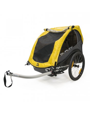 Burley Fahrradanhänger Rental Cub Gelb