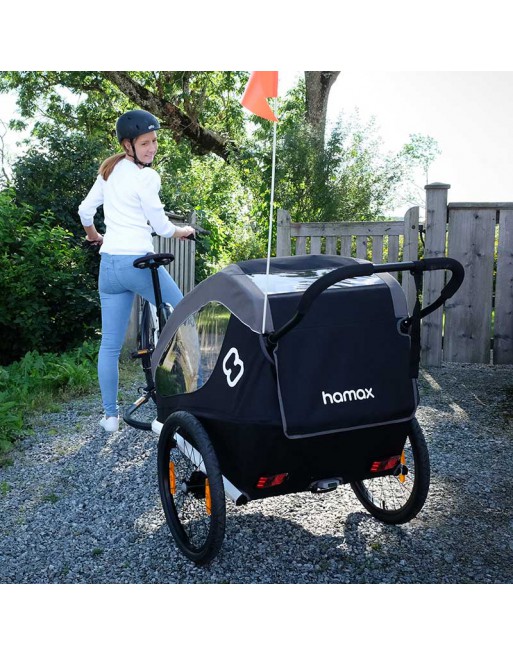 Hamax Traveller Twin remorque vélo