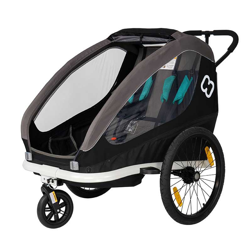 Hamax Traveller Twin remorque vélo