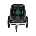 Hamax Traveller Twin remorque vélo