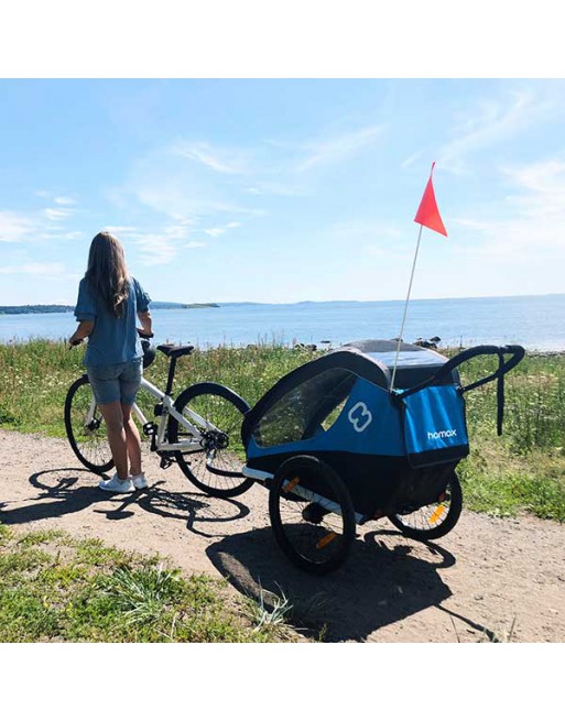 Hamax Traveller Twin remorque vélo