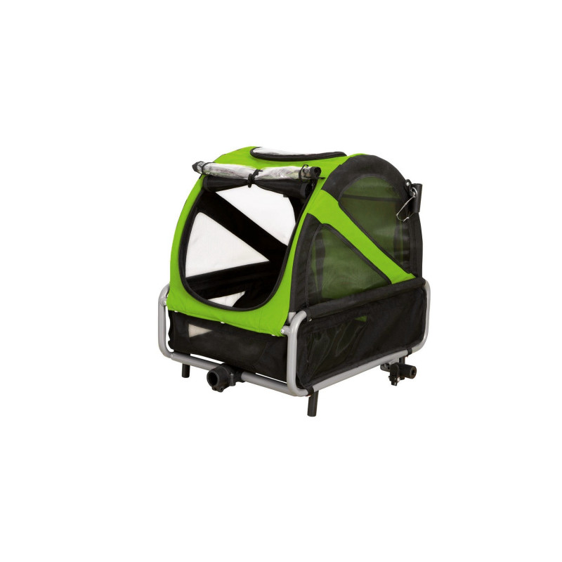 Doggyride mini hundefahrradanhänger Grün