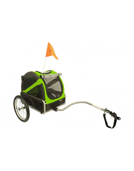 Doggyride mini hundefahrradanhänger Grün