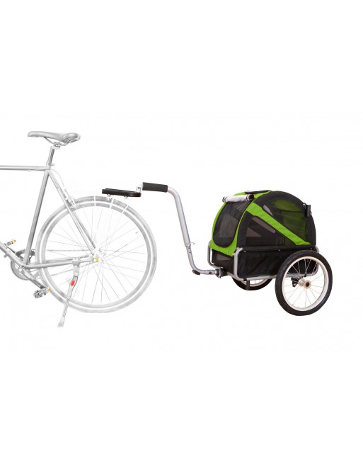 Doggyride mini hundefahrradanhänger Grün