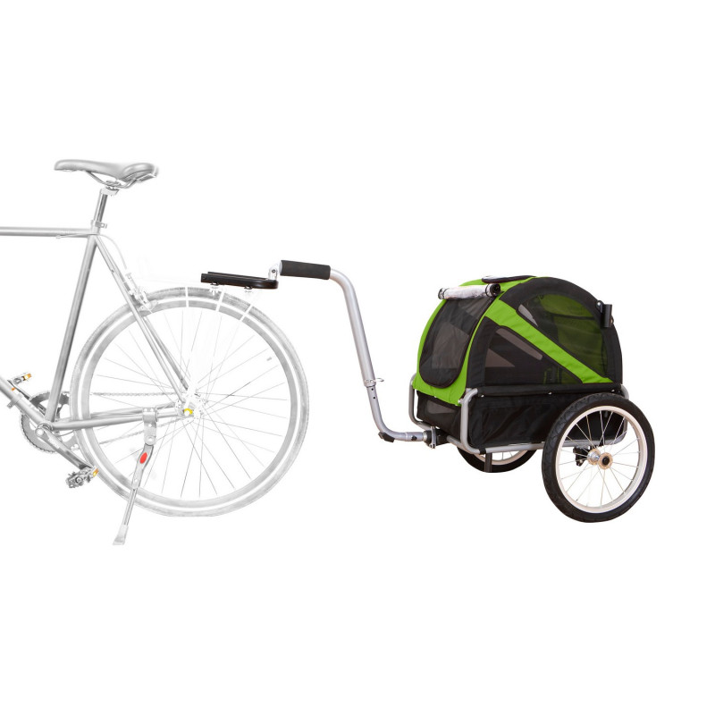 Doggyride mini hundefahrradanhänger Grün