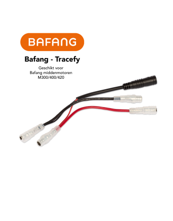 Tracefy GPS Tracker Bafang M300 / M400 / M420 – Anschluss