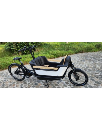 KidsCab Royal Deluxe 2 Elektro-Lastenrad - Enviolo Carbon Gates
