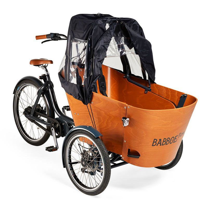 Babboe Carve / Flow Rain Tent incl. Frame Set – Weather Protection for Cargo Box