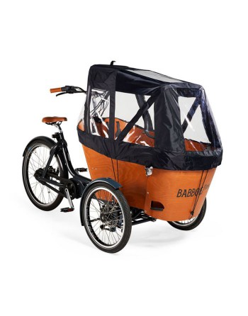 Babboe Rain Tent V2 – For Carve & Flow – Black (Frame Not Included)