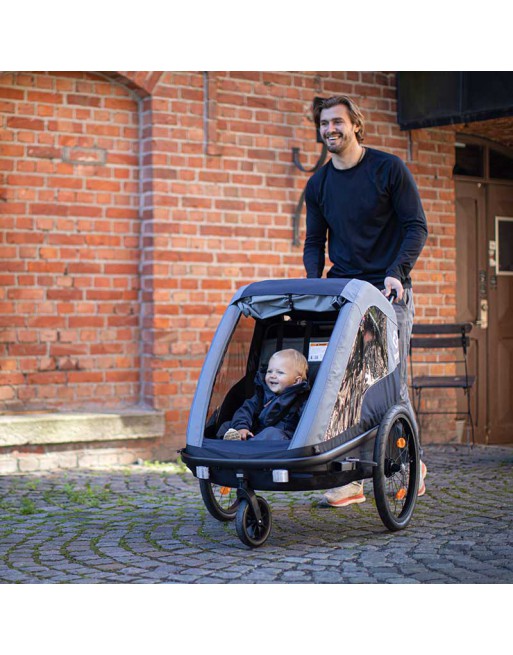Hamax Avenida Twin Fahrradanhänger