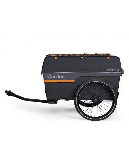 Qeridoo Qubee XL Bicycle Trailer – 220L Cargo & Shopping Trailer – Foldable – Max. 49 kg