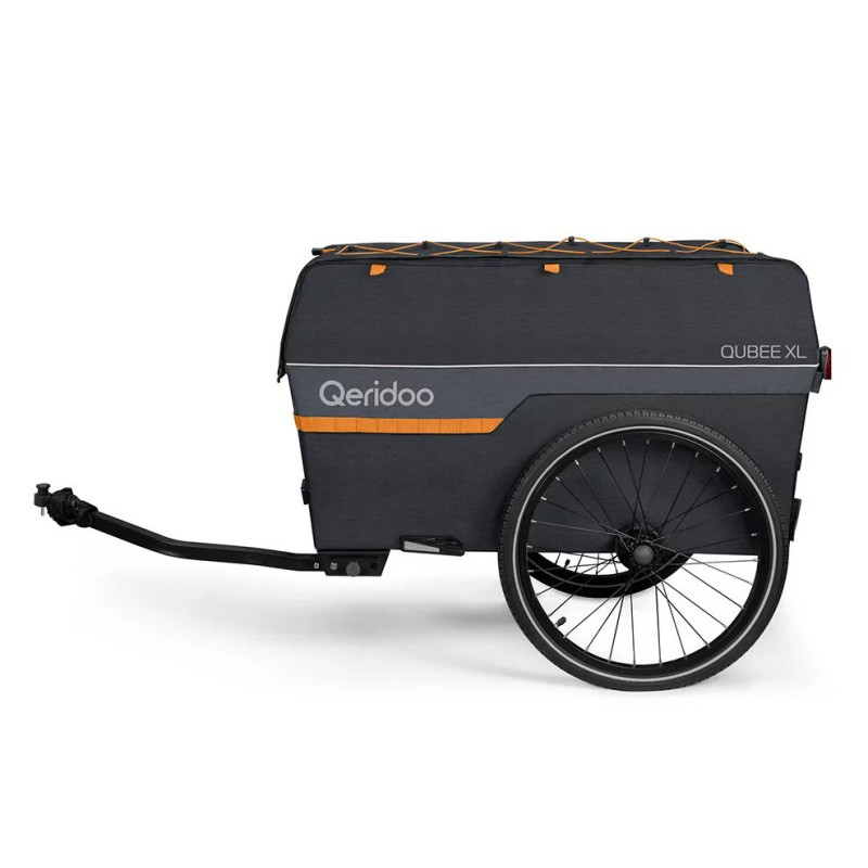 Qeridoo Qubee XL Bicycle Trailer – 220L Cargo & Shopping Trailer – Foldable – Max. 49 kg