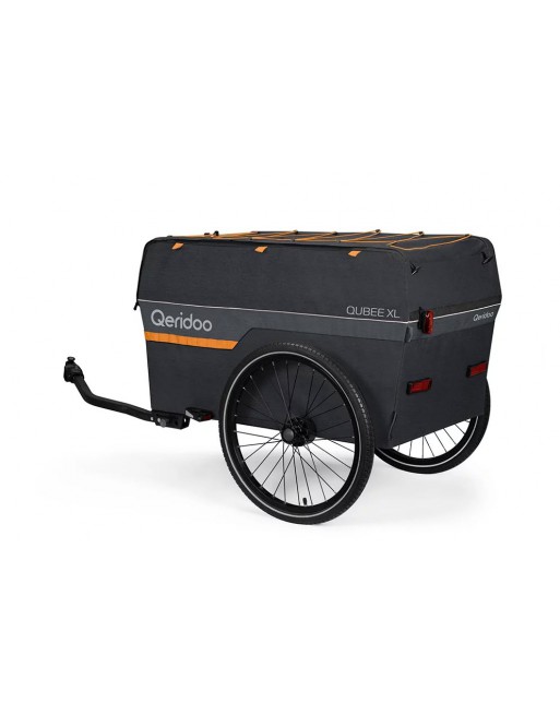 Qeridoo Qubee XL Bicycle Trailer – 220L Cargo & Shopping Trailer – Foldable – Max. 49 kg