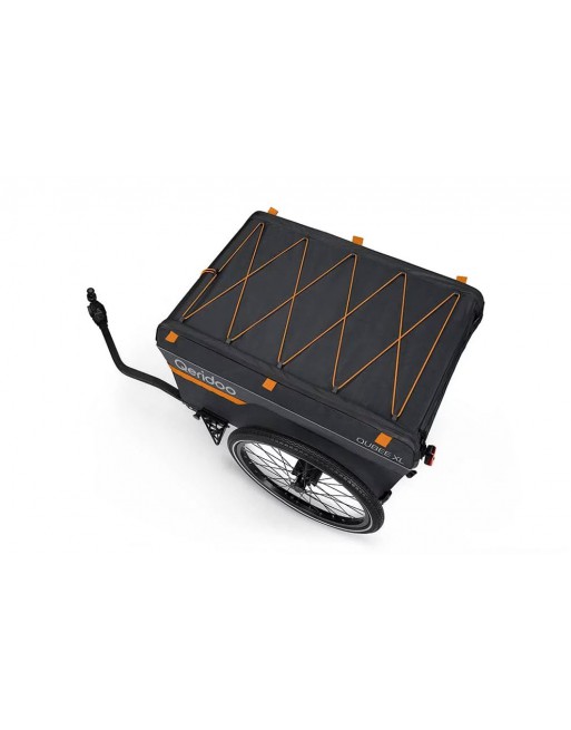Qeridoo Qubee XL Bicycle Trailer – 220L Cargo & Shopping Trailer – Foldable – Max. 49 kg