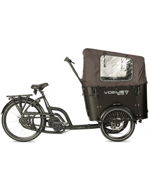 Vogue Avenger Elektrisches Lastenrad – Ananda M100 Mittelmotor – Premium Cargo Bike