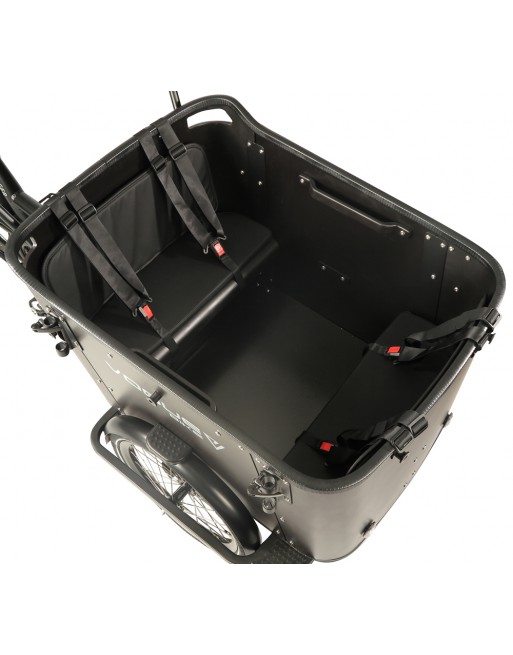 Vogue Avenger Elektrische Bakfiets – Ananda M100 Middenmotor – Luxe Cargo Bike