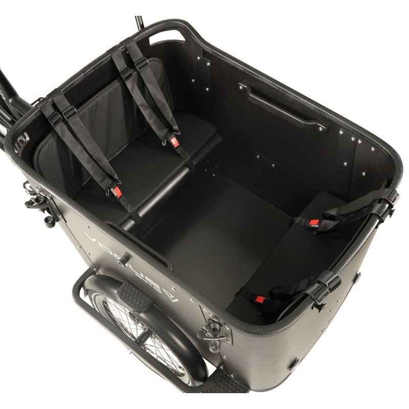 Vogue Avenger Elektrische Bakfiets – Ananda M100 Middenmotor – Luxe Cargo Bike