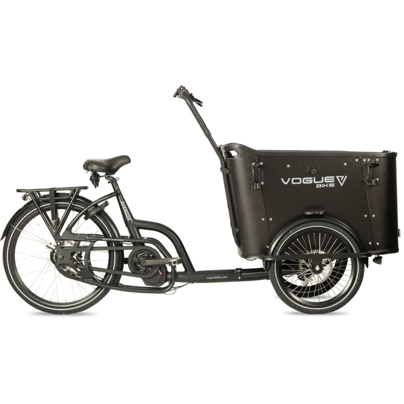 Vogue Avenger Vélo Cargo Électrique – Moteur Central Ananda M100 – Vélo Cargo Premium