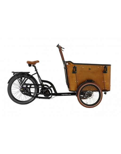 Vogue Avenger Elektrische Bakfiets – Ananda M100 Middenmotor – Luxe Cargo Bike