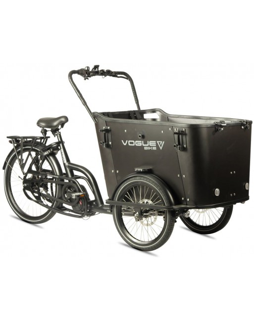 Vogue Avenger Elektrische Bakfiets – Ananda M100 Middenmotor – Luxe Cargo Bike
