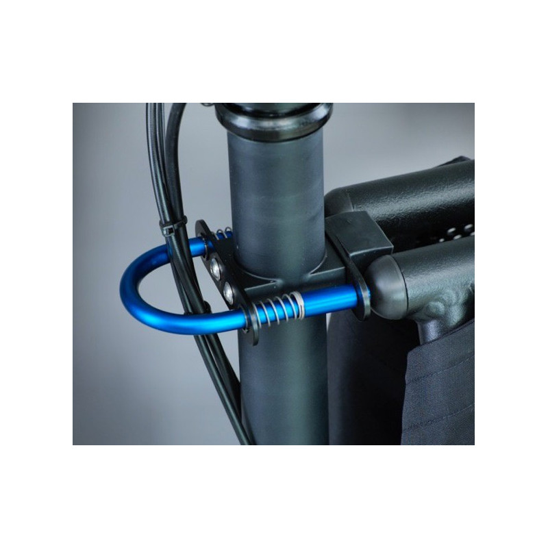 Mini vélo cargo pliant Muli Muskel - Noir