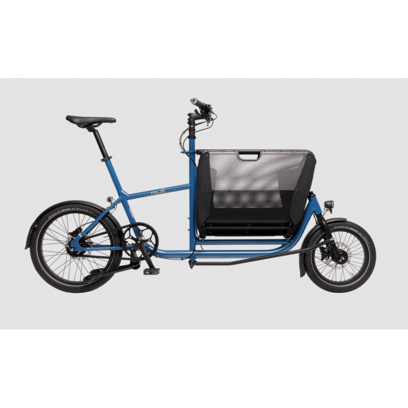 Mini vélo cargo pliant Muli Muskel - Bleu
