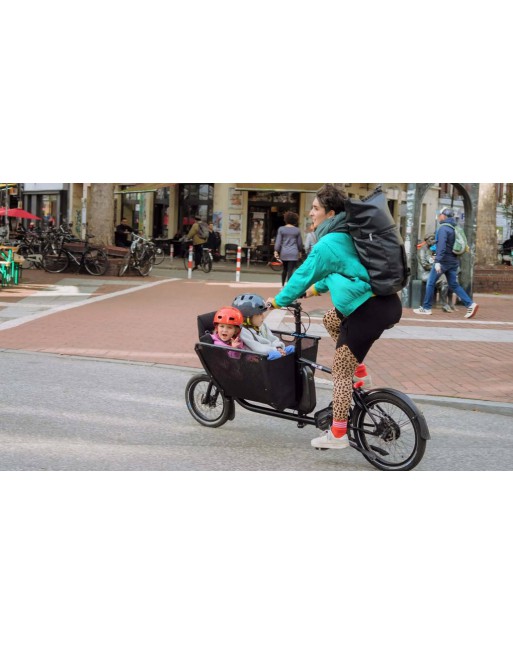 Mini vélo cargo pliant Muli Muskel - Jaune
