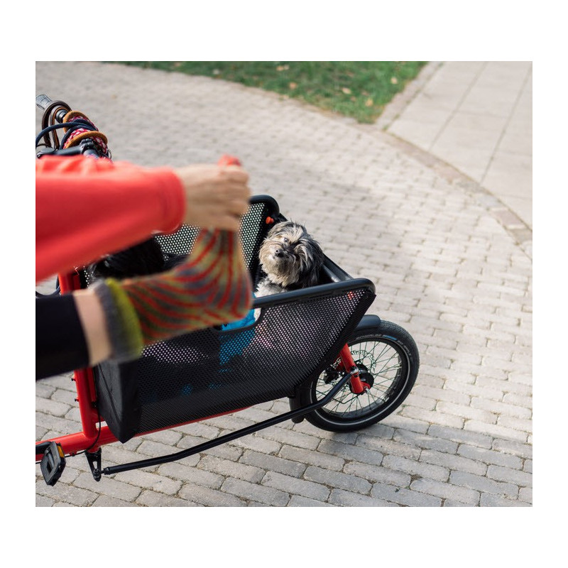 Mini vélo cargo pliant Muli Muskel - Jaune