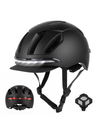 Casque de vélo intelligent Kidscab avec clignotants