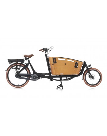 Vogue Carry 2 Vélo Cargo Électrique – Brun – Vélo Cargo avec Moteur Central