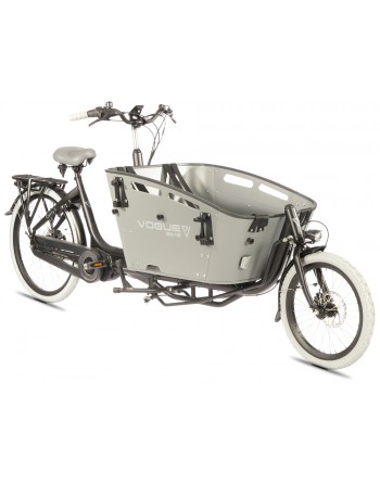 Vogue Carry 2 elektrische bakfiets Grijs - 2025