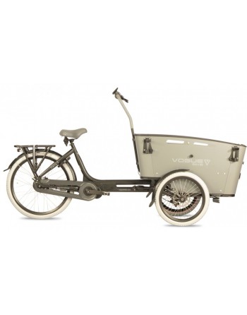 Vogue Carry 3 elektrische bakfiets - Grijs 2025