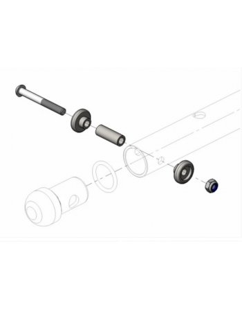 Croozer Anhänger Bolzenset für Deichsel ab Modelle 2018