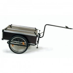 Roland Profi single towbar cargo bike trailer