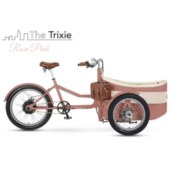 Vélo cargo Rayvolt Trixie au look rétro