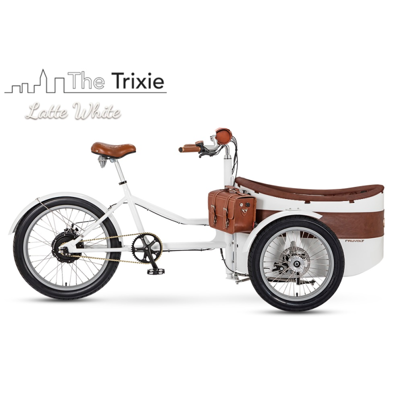 Rayvolt Trixie Retro look cargo bike