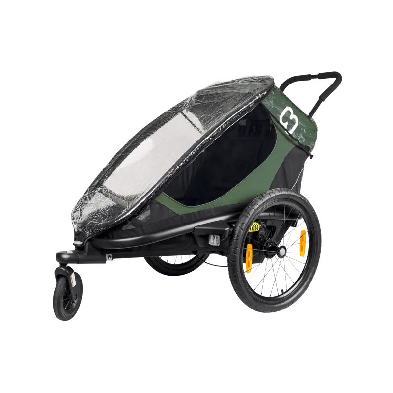 Hamax Rain Cover Outback / Avenida 2-Seater – Transparent Weather Protection