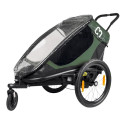 Hamax Regenhülle Outback / Avenida 2-Sitzer – Transparenter Regenschutz