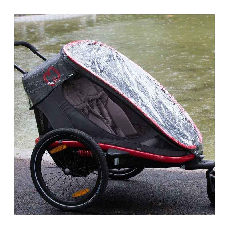 Hamax Rain Cover Outback / Avenida 2-Seater – Transparent Weather Protection