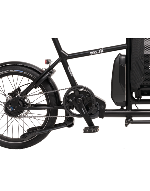 Muli Vélo Cargo Électrique Shimano EP5 avec Caisse Pliable